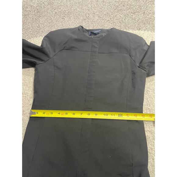 VTG Tristan & Iseut Jacket Womens Size 6 Fully Lined Button Made in Canada Black - Picture 4 of 13